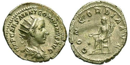  Antoninien Empire romain (27BC-395) Argent Gordien III(225-244)