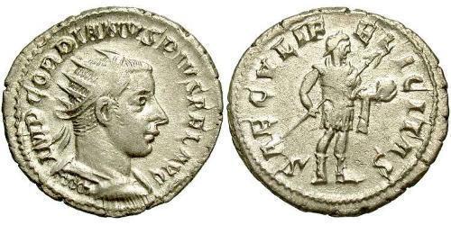  Antoninien Empire romain (27BC-395) Argent Gordien III(225-244)