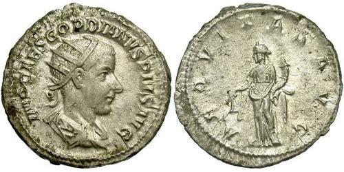  Antoninien Empire romain (27BC-395) Argent Gordien III(225-244)