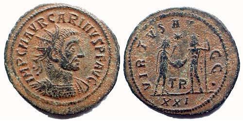  Antoninien Empire romain (27BC-395) Bronze Carin (257-285)