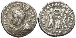  Argenteus Empire romain (27BC-395) Argent Constantin I (272 - 337)