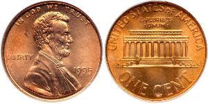  Cent Estados Unidos de América (1776 - ) Tin/Cobre/Zinc 