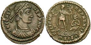 Centenionalis Imperio romano (27BC-395) Bronce Constante I (320-350)
