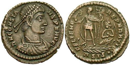  Centenionalis Imperio romano (27BC-395) Bronce Constante I (320-350)