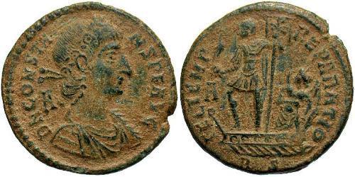  Centenionalis Empire romain (27BC-395) Bronze Constant I (320-350)
