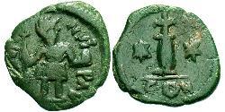  Decanummium Impero bizantino (330-1453) Bronzo Giustino II (520-578)