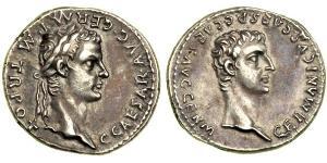  Denario Impero romano (27BC-395) Argento Caligola (12-41)