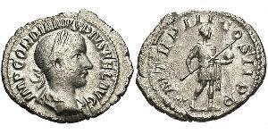 Denario Impero romano (27BC-395) Argento Gordiano III(225-244)