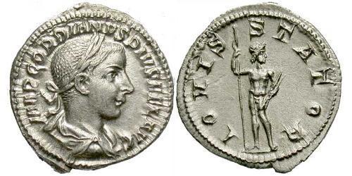  Denario Impero romano (27BC-395) Argento Gordiano III(225-244)