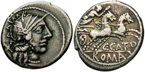  Denario Repubblica romana (509BC-27BC) Argento 