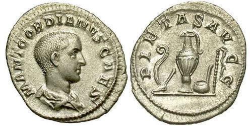  Denario Imperio romano (27BC-395) Plata Gordiano III(225-244)