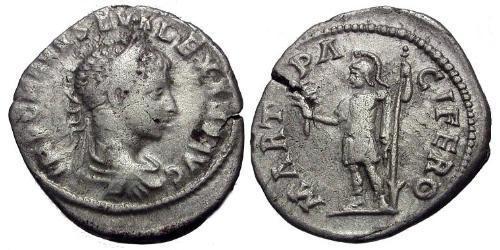  Denario Imperio romano (27BC-395) Plata Alejandro Severo (208-235)