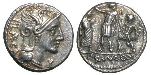  Denarius Römische Republik (509BC-27BC) Silber 
