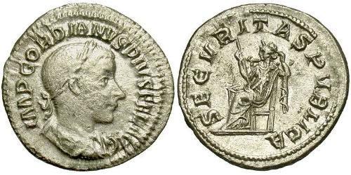  Denarius Roman Empire (27BC-395) Silver Gordian III (225-244)