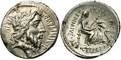  Denarius Roman Republic (509BC-27BC) Silver 