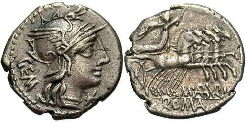  Denarius Roman Republic (509BC-27BC) Silver 
