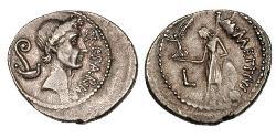  Denarius 罗马共和国 (509 BC - 27 BC)  