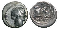  Denarius 罗马共和国 (509 BC - 27 BC) 銀 
