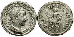  Denarius 羅馬帝國 銀 戈爾迪安三世(225-244)