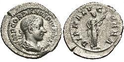  Denarius 羅馬帝國 銀 戈爾迪安三世(225-244)
