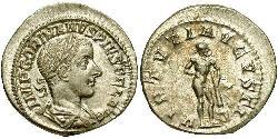  Denarius 羅馬帝國 銀 戈爾迪安三世(225-244)