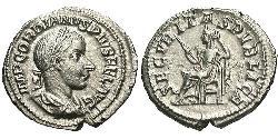  Denarius 羅馬帝國 銀 戈爾迪安三世(225-244)