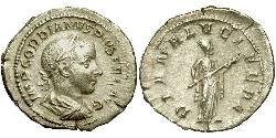  Denier Empire romain (27BC-395) Argent Gordien III(225-244)