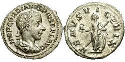  Denier Empire romain (27BC-395) Argent Gordien III(225-244)