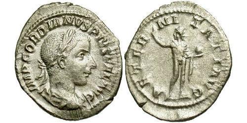  Denier Empire romain (27BC-395) Argent Gordien III(225-244)