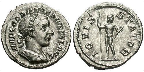  Denier Empire romain (27BC-395) Argent Gordien III(225-244)