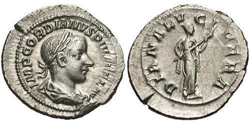  Denier Empire romain (27BC-395) Argent Gordien III(225-244)