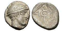  Diobol Grecia antica (1100BC-330) Argento 