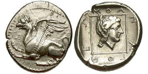  Drachm Grecia antica (1100BC-330) Argento 