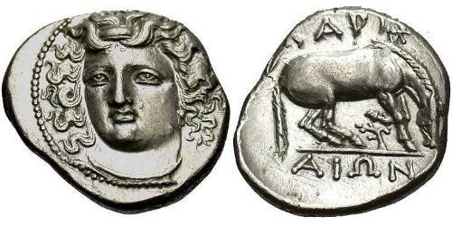 Drachm Antikes Griechenland (1100BC-330) Silber 
