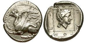  Drachm Ancient Greece (1100BC-330) 銀 