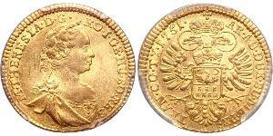  Ducat Principato di Transilvania (1571-1711) / Sacro Romano Impero (962-1806) Oro Maria Theresa of Austria (1717 - 1780)