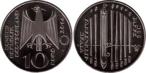  Euro Bundesrepublik Deutschland  (1990 - ) Silber 