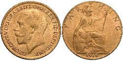  Farthing United Kingdom of Great Britain and Ireland (1801-1922) Bronze George V of the United Kingdom (1865-1936)
