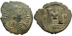  Follis Empire byzantin (330-1453) Bronze Justinien I (482-565)