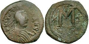  Follis Empire byzantin (330-1453) Bronze Justinien I (482-565)