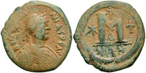  Follis Empire byzantin (330-1453) Bronze Justinien I (482-565)