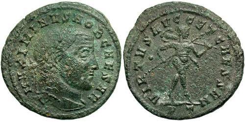  Follis Empire romain (27BC-395) Bronze Maximin II (270 - 313)