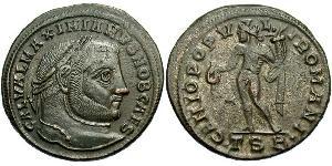  Follis Roman Empire (27BC-395) Bronze Galerius Maximianus (260-311)