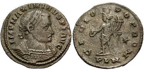  Follis Römische Kaiserzeit (27BC-395) Bronze Maximinus II (270 - 313)