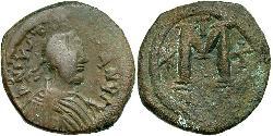  Follis Impero bizantino (330-1453) Bronzo Giustiniano I (482-565)