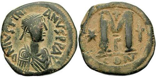  Follis Impero bizantino (330-1453) Bronzo Giustiniano I (482-565)