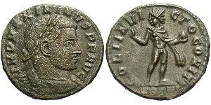  Follis Impero romano (27BC-395) Bronzo Massimino II (270 - 313)