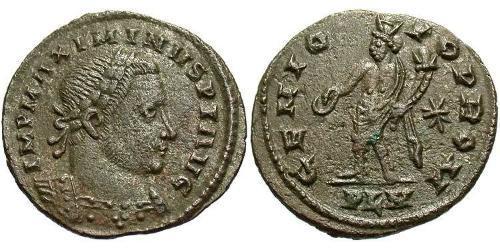  Follis Impero romano (27BC-395) Bronzo Massimino II (270 - 313)