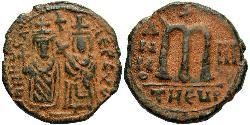  Follis 拜占庭帝国 青铜 Phocas(?-610)