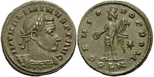  Follis 羅馬帝國 青铜 Maximinus II (270 - 313)